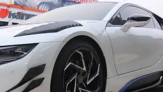 BMW i8 Installed BZK Carbon Fiber Aero Full Bodykit Kit