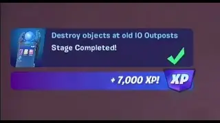 Fortnite - Destroy objects at old IO Outposts - Chapter 3 Season 3
