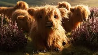 Gentle Giants of the Highlands | A Peaceful Nature Moment #shorts
