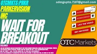 WAIT FOR BREAKOUT : PRKR STOCK ANALYSIS | PARKERVISION STOCK