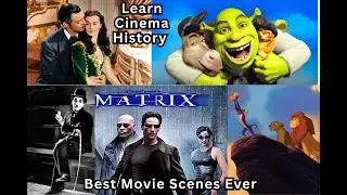 Learn Cinema History | Best Movie Scenes Ever | Jaws, E.T., Shrek, The Matrix, Chaplin to Marvel