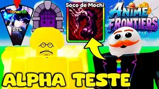 JOGUE AGORA O ALPHA TESTER do MEU JOGO ANIME FRONTEIRS no ROBLOX