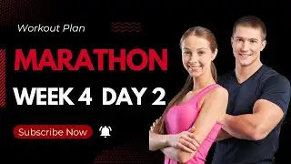 ⭐Personal Running Trainer ▶ MARATHON ▶Week 4 Day 2