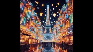 Luminous Parisian Nights (10 world wonders)