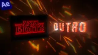 How to make Stranger Things Outro in After Effects | Tutorial