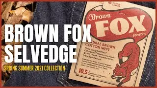 The Brown Fox Selvedge - Lightweight Selvedge Denim Made With Natural Brown Cotton