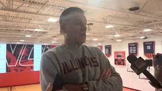 Washington pregame: Illinois head coach Brad Underwood