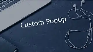How to create custom popup in swift IOS