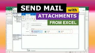 Send Mail with Attachments from Excel (via Outlook)