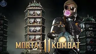 Mortal Kombat 11 - Sonya Blade (Tower Of Time) Gameplay [Hard Difficulty] - COMBOS?