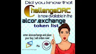 CHL now listed on Alcor Exchange !
