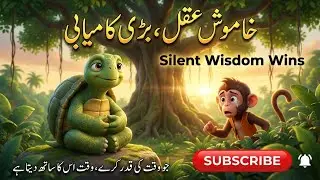Kachua aur Bandar | Ek Khamosh Aqil Ki Jeet | Emotional Moral Story