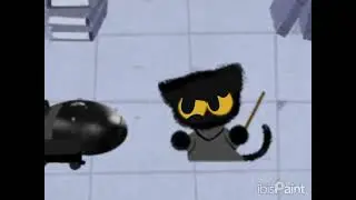 Momo and nuclear bomb on vacuum #magiccatacademy 