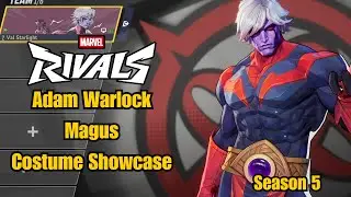 Adam Warlock | Magus Battle Pass Costume Showcase | Marvel Rivals Gameplay Season 5