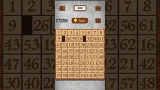 How to solve Num Puz (8&times;8) #numpuz #gaming #viralvideo #shorts 
