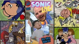 Archie Comics' Sonic LIVE! (1996) - A Livestreamed Comic Reading | Gotta Talk Fast (A Sonic Podcast)