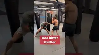 One hitter quitter #punch