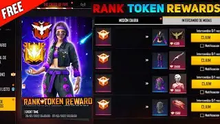 CLAIM FREE RANK TOKEN REWARDS 🔥 || FREE FIRE UPCOMING NEW EVENT || NEW RANK SEASON || TONIGHT UPDATE