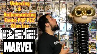 Unboxing & Balloonanizing Funko Pop! PEZ! Stan Lee EP15
