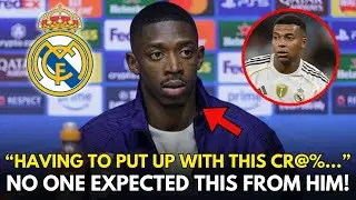 WHAT DEMB&Eacute;L&Eacute; SAID ABOUT MBAPP&Eacute; WAS UNBELIEVABLE! EVERYTHING STOPPED! REAL MADRID NEWS