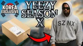 YEEZY KOREA LP EXCLUSIVE Сезон X HD-10 Распаковка и обзор