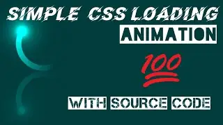 Simple CSS Loading Animation | HTML & CSS Effect | Code Flip | Md Arfe Alam