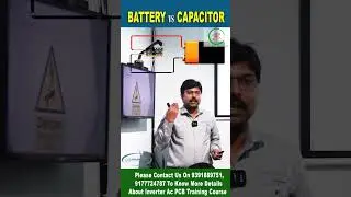 Battery vs Capacitor | What&rsquo;s the Difference? Working & Applications Explained #pcbrepair #prumolet