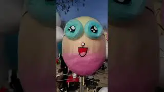 Cotton candies market effect #shorts #cottoncandy #candyfloss #fairyfloss