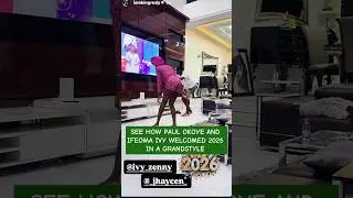TRENDING VIDEO OF PAUL OKOYE AND HIS WIFE IFEOMA IVY CROSSING OVER