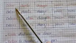 L'impératif présent des verbes du 1er et 2éme groupe أفعال المجموعة الأولى و الثانية في زمن الأمر