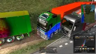 ETS2 bug after towing to the service station ETS2 баг после буксировки на СТО