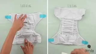 Cómo se usan los pañales EcoPipo|Denda.com.mx