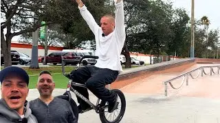 Я противостоял этому парню! (Он думает, что BMX умер)