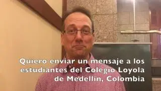 Google project manager send greetings to students from Colegio Loyola Medell&iacute;n