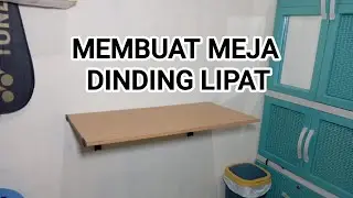 Memasang meja lipat dinding. #mejalipat #mejakerja @OniRohmani 