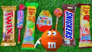 ASMR Most Popular Rainbow Candies 🍭 Colorful Lollipop & Chocolate Unwrapping Sounds