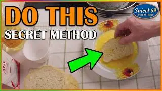 French Toast Recipe easy and quick recipe - pohane &scaron;nite - Pohani kruh - Snicel 69