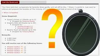 AQW NEW LOST THE BOOKMARK l WHISTLER BULLION /JOIN FROSTVALGALA (FROSTVAL 2025)