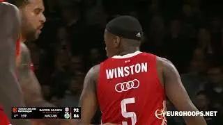 FC Bayern Munich - Maccabi Playtika Tel Aviv 98-89: Cassius Winston (23 points)