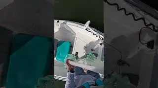 How to throw a deep hole cast net