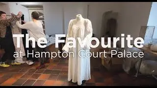 Costumes from The Favourite arrive at Hampton Court Palace