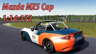 Mazda MX5 Cup - VIR North Course 1:34:172 - Assetto Corsa LFM + Setup Link