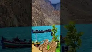 Hunza Valley in Spring & Summer 🌼 | Attabad Lake | Rakaposhi | Tunnel #shorts #himalayanstories