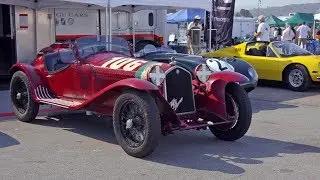 Racing a 1932 Alfa Romeo 8C with Alain de Cadenet! - 2017 Pebble Beach Week