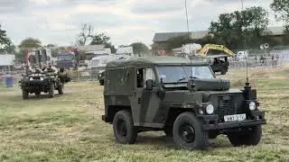 Military Vehicles Parade at Yorkshire Wartime 1 &ndash; From WW2 Icons to Modern Warriors