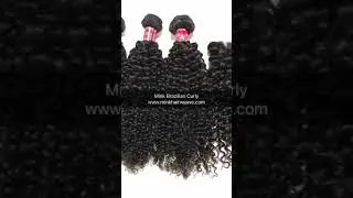 Mink Hair Weave Mink Curly Bundle Deal Free Shipping Halloween Big Sales Curly Wave