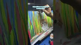&ldquo;From brush to life&rdquo; Abstract/realism  (Part5) #acrylicpainting #art #abstractpainting #drawing