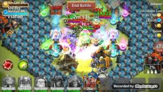 Castle clash,Grimfiend raid!