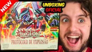 🔴 YU-GI-OH! PROTOLOCO de EXPLOSÃO - UNBOXING OFICIAL KONAMI  🔴