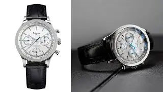 Sugess Chrono Master Chronograph Watch with Power Reserve Indicator #sugess #1963 4K Close Up Review
